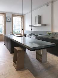 Cantilevered Tables Floating In Modern Luxury Homes Kitchen Interior Minimalist Kitchen Kitchen Benches