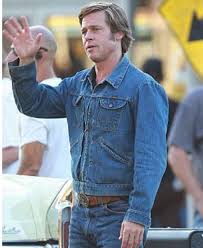 Brad Pitt Once Upon A Time In Hollywood Cliff Booth Jacket Brad Pitt Film Jackets Celebrity Jackets