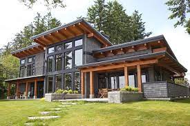 Hillside Walkout Basement House Plans Sovremennye Plany Doma Sovremennyj Vneshnij Vid Sovremennyj Dizajn Doma