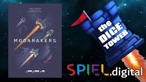 If you're lucky enough to play it, you and your friends will be taking to the stars as space pirates to compete for the coveted title of most infamous pirate in the galaxy. Moonrakers Board Game The Dice Tower The Dice Tower