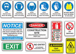 Required safety signs for construction sites. Acrylic Safety Signage For Construction Thickness 5 10 Mm Rs 900 Piece Id 14521683762