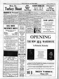 BRODHEAD Personal SICK ROOM EQUIPMENT DRIVE DAVIS TOBACCO WAREHOUSE