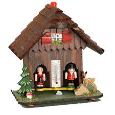 Es kommt zu falschen anzeigen beziehungsweise der station ist nicht mehr in der lage wetterdaten zu. Feineheimat Original Schwarzwald Wetterstation Aus Holz Made In Germany 14 Cm Feine Heimat