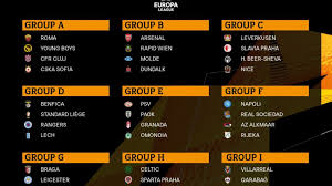 русс.саб 161206 sm super celeb league round 5 @ exo baekhy. 2020 21 Uefa Europa League Group Stage Draw Made In Nyon Livematchupdates Com