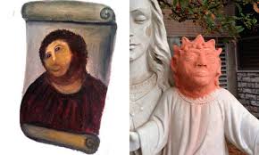Maybe you would like to learn more about one of these? El Nuevo Ecce Homo De Borja Esta En Canada Es Horrible Y Se Parece A Maggie Simpson