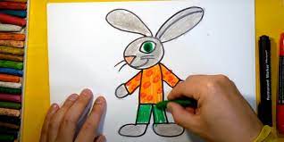 Как нарисовать кролика легко