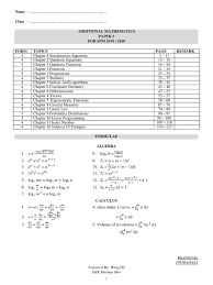 During the programme, norfaizah will. Additional Mathematics Paper 2 Spm 2019 Pdf Quadratic Equation Equations