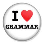 I Love Grammar Badge - Badge Monkey