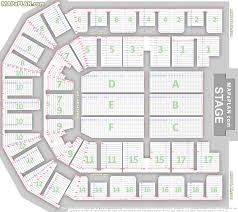 Liverpool Echo Arena Detailed Seat Numbers Chart Showing