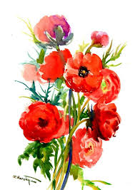 Pin On Watercolor Flowers