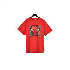 Men's new era pink/red chicago bulls candy cane. Logo Athletic Vintage Nba Chicago Bulls T Shirt L 39 00