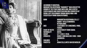 Margaretha geertruida margreet zelle, bedre kendt som mata hari (født 7. Necinstit Meditativ Sedativ Mata Hari Wiki Tinerifermieri Ro