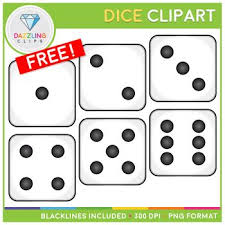 Free Dice Set Clip Artthis Set Contains 12 Image Files In Png Format 6 Dices With Shades 6 Black And Whi Initial Sounds Kindergarten Clip Art Preschool Math