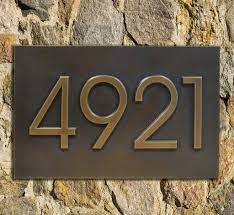 See more ideas about house number plaque, modern house number, house numbers. Vertical Address Plaques For House Ideas On Foter