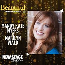 Meet the cast of Beautiful: The Carole King Musical! Next up we have Ali  Dinkins (Genie), Drew Stark (Don), Mandy Kate Myers (Marilyn), and Kathlyn  Arcemont (Betty)! You know and love these