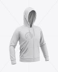 Men S Full Zip Hoodie Mockup Front Half Side View In Apparel Mockups On Yellow Images Object Mockups Hoodie Mockup Clothing Mockup Full Zip Hoodie