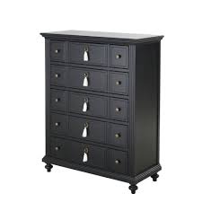 Decide on how big the chest of drawers is going to be and how many drawers will it have. Black 5 Drawer Tall Chest Of Drawers Cambronne Maisons Du Monde