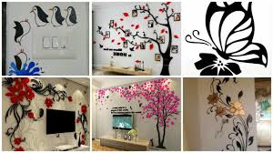 If the design takes a big place in our interiors, the material makes its return in the creativity of the designers. Greatest Ideas For Wall Paper Diy Creative Wall Decorations Ideas Youtube