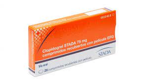 Clopidogrel Stada 75 Mg Comprimidos Recubiertos Con Pelicula Efg 84 Comprimidos Precio 50 44