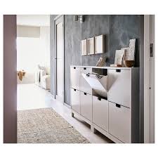 Size 30 3/4 if you place another shoe rack on top of the first one, both shoe racks must be anchored to the wall to avoid tipping.different wall materials require. Stall White Shoe Cabinet With 4 Compartments 96x90 Cm Ikea