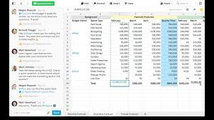 quip spreadsheets for teams