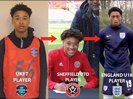 Daniel jebbison (born 11 july 2003) is a professional footballer who plays as a forward for sheffield united.born in canada, jebbison represents england internationally. Daniel Jebbison Uk Football Trials To England Youtube