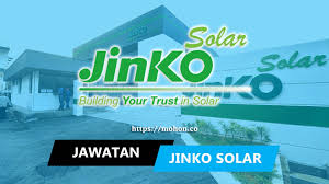 Tawaran adalah dipelawa daripada warganegara malaysia yang berkelayakan untuk memohon bagi mengisi jawatan kosong di pelbagai lokasi sebagaimana berikut: Jawatan Kosong Terkini Jinko Solar Technology Sdn Bhd