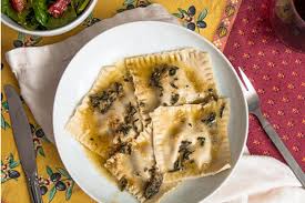 Savory Butternut Squash Ravioli With A Sage Walnut Brown Butter Sauce Recipe On Food52 Recipe Homemade Ravioli Butternut Squash Ravioli Food