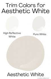More gray than white duck, aesthetic white is an excellent choice if you want a soft off white that doesn't . Aesthetic White Paint Color Review Love Remodeled