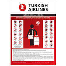 This is so that if your battery does malfunction, the airline is able to intervene and prevent it causing further issues. Baggage Restrictions And Prohibited Items Turkish Airlines
