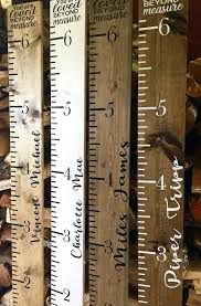 growth chart ruler giant wooden measuring stick kids height