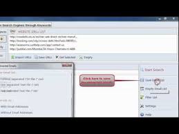 Enter Website Url And Press Add To Url List You Can Add As Many Url As You Want Select Levels To Fetch Url Links Inside Email Extractor Website Search Engine