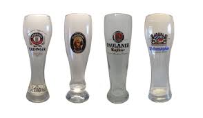 Erdinger Franziskaner Paulaner Weihenstephan Weissbier German Beer Glass Stein Masskrug Collectables Breweriana Beerglass Steins Drin Cerveza Bar