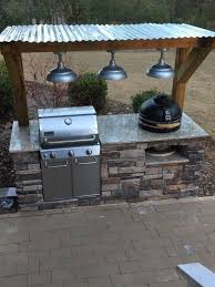 Big green egg completes your outdoor kitchen. 40 Big Green Egg Outdoor Kitchen Ideas Built In And Island Designs