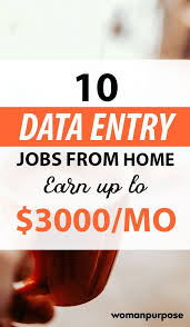 10 Data Entry Jobs That Make 30 Per Hour Dataentry Dataentryjobs Workfromhomejobs Womanpurpose Data Entry Jobs Data Entry Entry Jobs