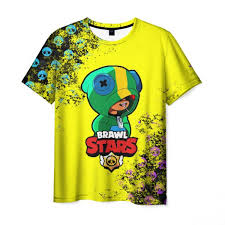His super trick is a smoke bomb that makes him invisible for a little while!. Buy Men S T Shirt Yellow Leon Game Design Brawl Stars Idolstore