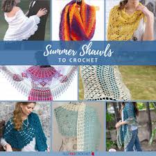 This top down shawl with a mix up of a few yarn colors would add so much fashion to your regular dress up with simple and basic crocheting technique and you can also. 12 Summer Shawls To Crochet Free Patterns Allfreecrochet Com