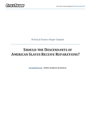 Political science is one of the most complicated social disciplines for students. Political Science Paper Sample