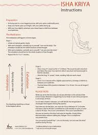 Isha Kriya Meditation Guide Sadhguru Kriya Yoga Kriya Yoga Meditation Isha Yoga