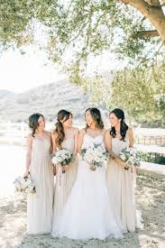 Biscotti Bridesmaids In A Long Pleated Bodice Spaghetti Strap Bridesmaid Dress By Dav Bridesmaids Dress Inspiration Beach Bridesmaid Dresses Bridesmaid Dresses