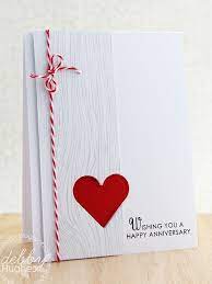 So if it's anniversary o'clock for. Casday1 Valentine Day Cards Anniversary Cards Handmade Cards Handmade