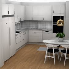 l shaped kitchen (marbodal) free bim