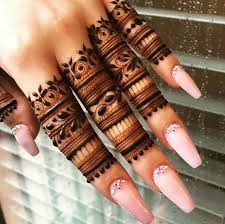 Leaf Ring Finger Henna Mehndi Designs Mehndi Creation In 2020 Mehndi Designs For Fingers Mehndi Designs Finger Henna Designs