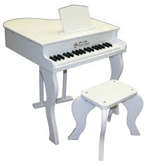 Elite Baby Grand Kids Piano White