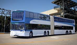 Double Deck Articulated Bus This Would Be Ideal For The Brisbane Busway System Luxury Bus Bus Bus Coach
