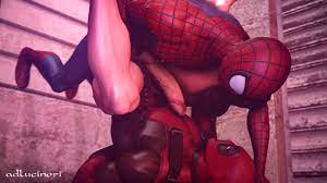 2boys 3d 3d (artwork) adlucinori anal sex animated balls deadpool  dick gay hi res legs up malemale male only marvel masked male no sound sex  short playtime smooth skin