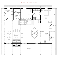Pre Designed Ponderosa Country Barn Home Main Floor Plan Layout Barn House Plans Barn Homes Floor Plans Dream House Plans