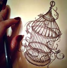 Mysterious Birdcage Tattoo Design Birdcage Tattoo Tattoos Tattoo Designs