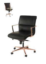 Black And Gold Desk Chair Wilson Pu Low Back Office Chair Gold Base Black Npd Chair Office Chair Home
