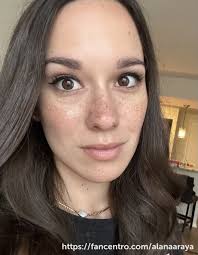 Just a closeup of my freckles. - Alana Araya - Fancentro